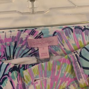 Lilly Pulitzer Shell Pants 0